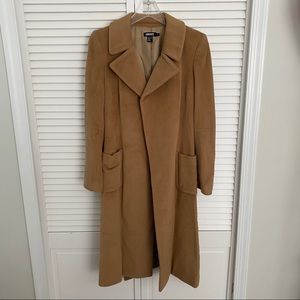 DKNY 100% Angora coat, size 6